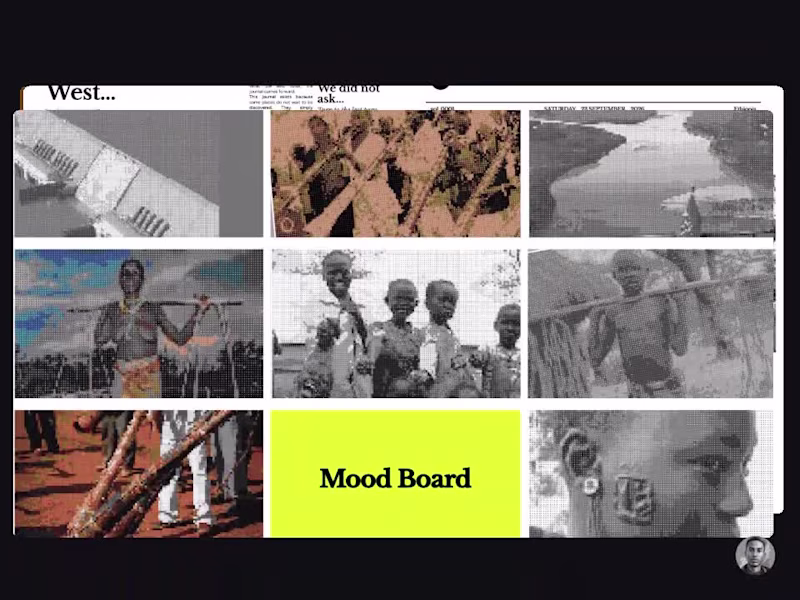 Cover image for A field journal documenting western Ethiopia, brand identity.