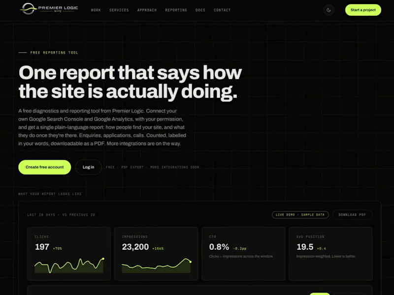 Cover image for Unified SEO and traffic data
