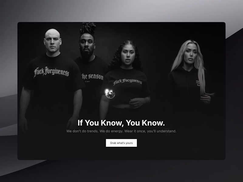 Cover image for I like to design vibes, not just websites. This is an initia...