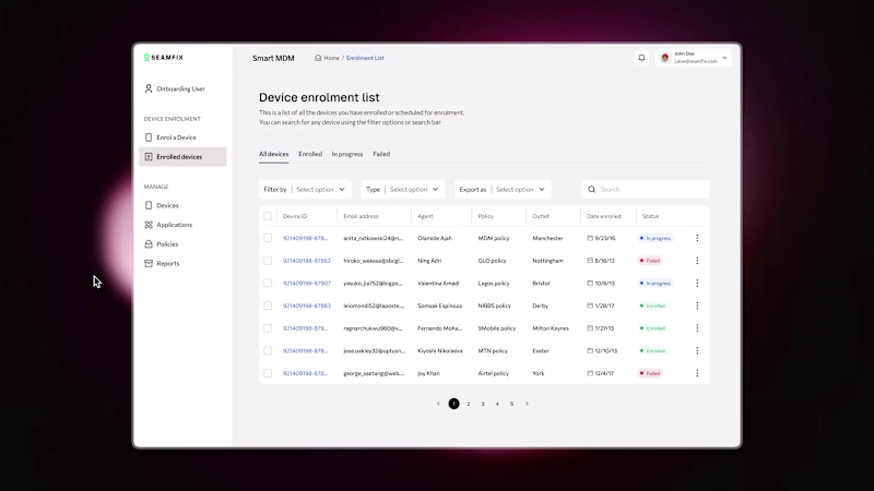 Cover image for MDM Platform: Mobile Device Management SaaS