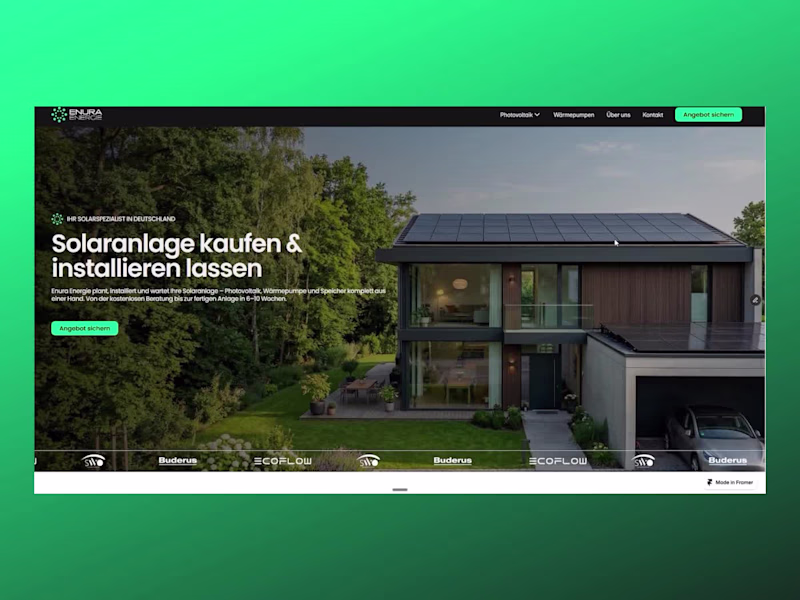 Cover image for Enura Energie is a German