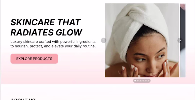 Cover image for Just finished a landing page