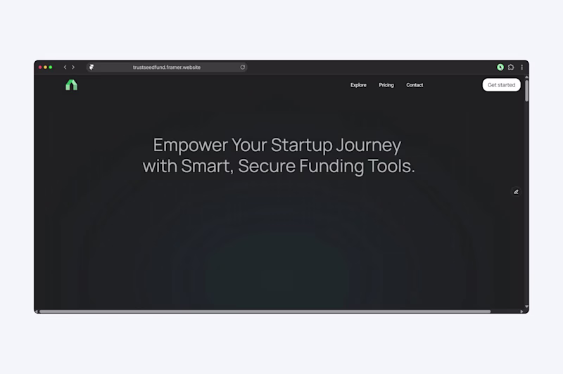 Cover image for TrustSeedFund Website- Landing Page Design and Development