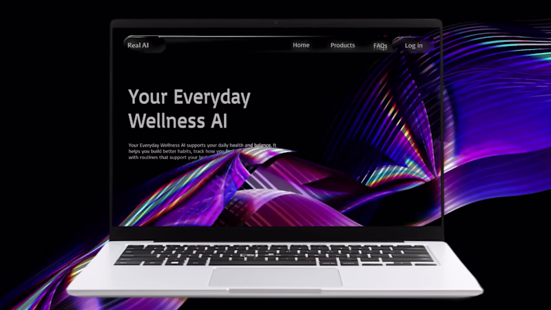 Cover image for AI Landing page web design