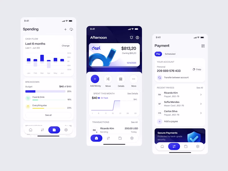 Cover image for Deel - AI Fintech Mobile App