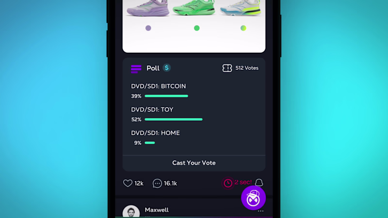 Cover image for Paid Polls UX Prototype For Blockchain Social Platform