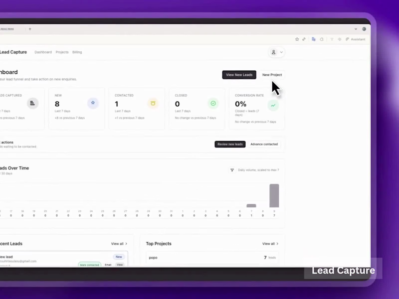 Cover image for LeadCapture MVP