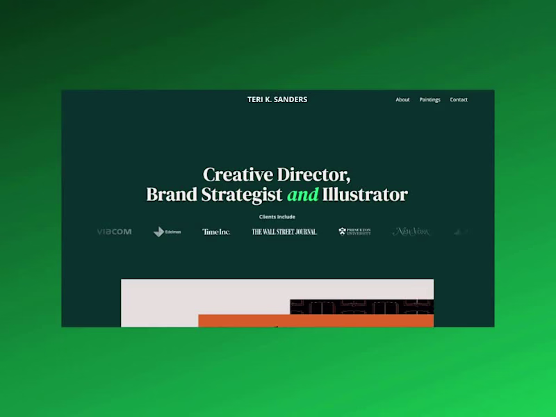 Cover image for Teri K. Sanders Portfolio Site