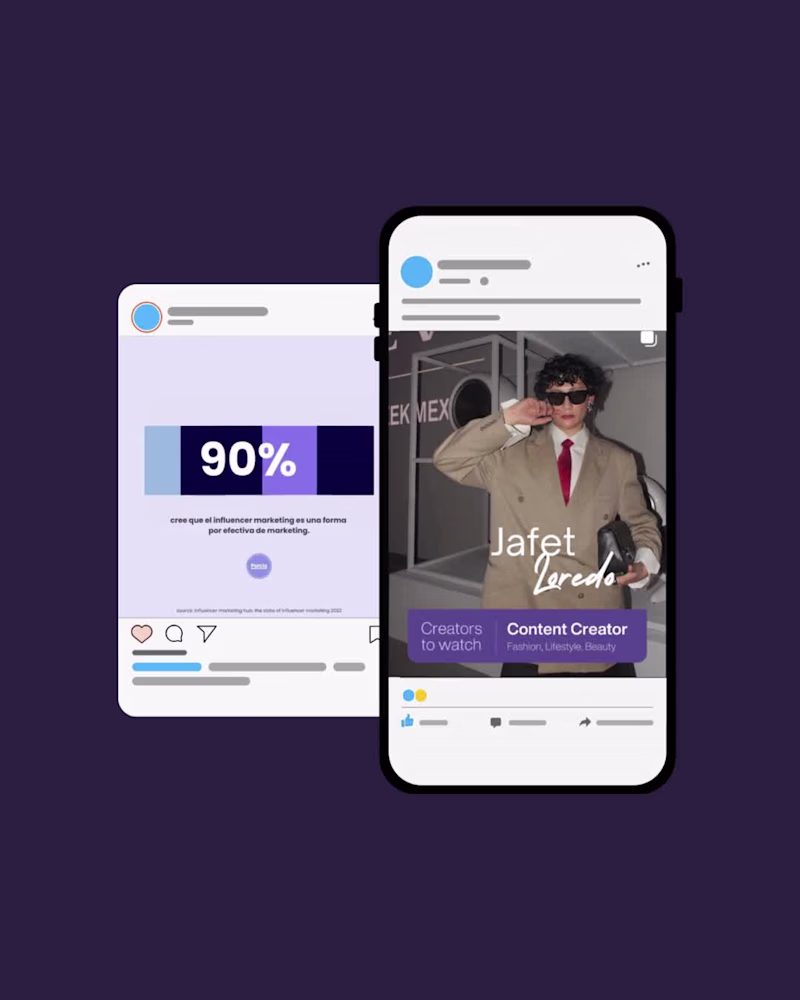 Cover image for Here is an overview of Parcia's social media. This project i...