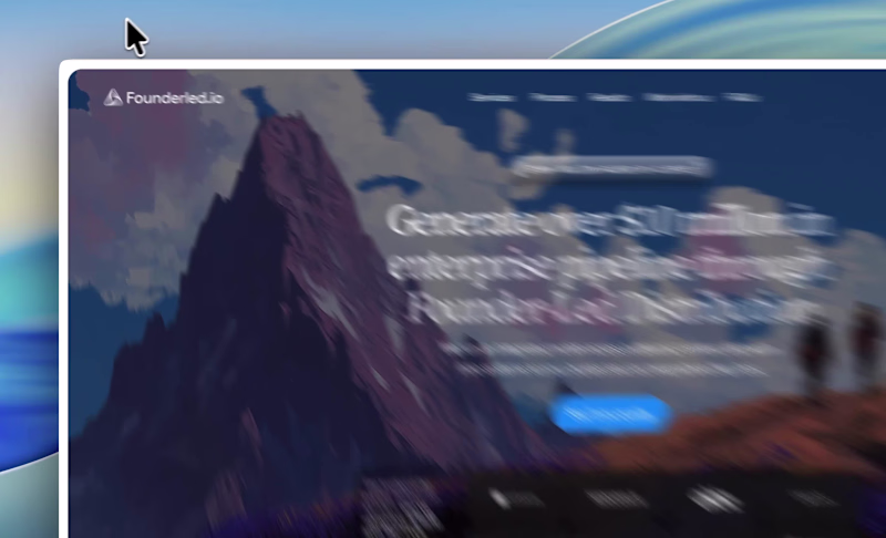 Cover image for Founderled Website redesign
