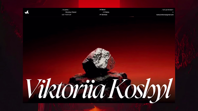 Cover image for Personal portfolio site built in