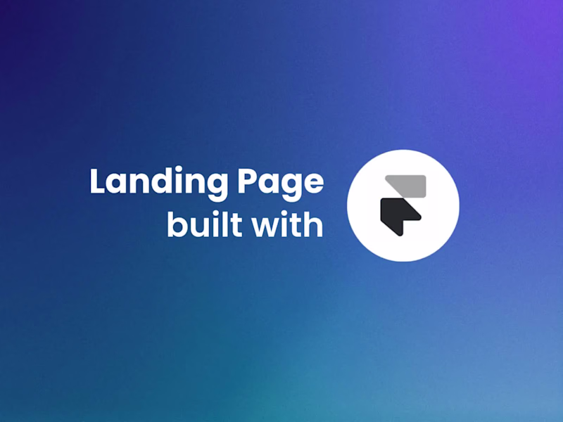 Cover image for Framer Website for an EV-focused Driving School (Landing Page)