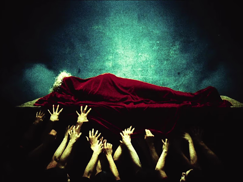 Cover image for Red Rooms visuals by Cosmic Drift