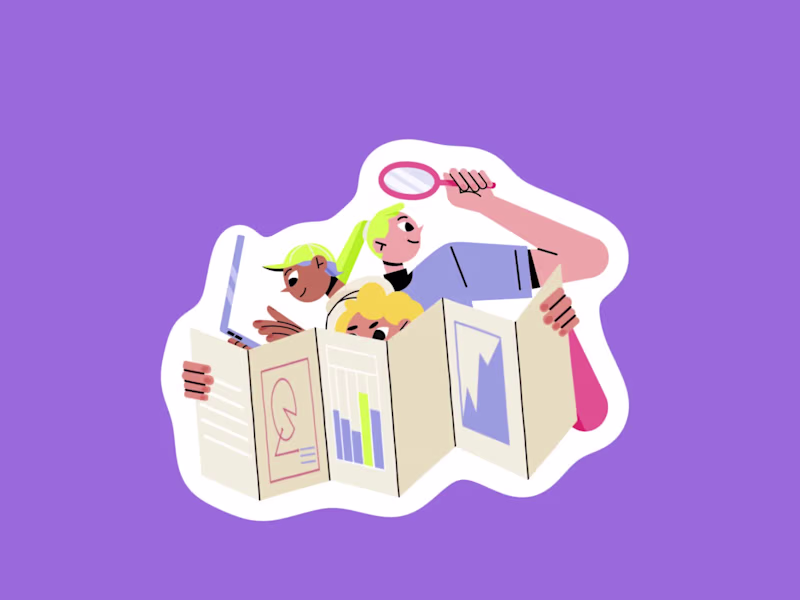 Cover image for "Research Team": Searching Group Character Animation