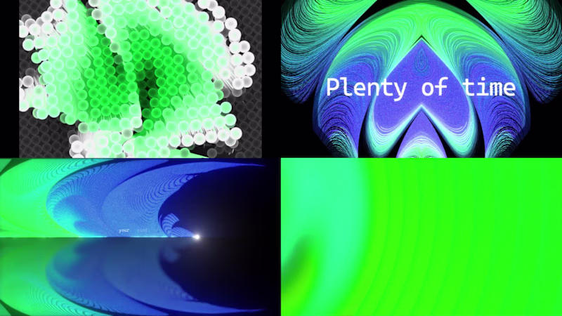 Cover image for psychedelic branding, motion exploration. which