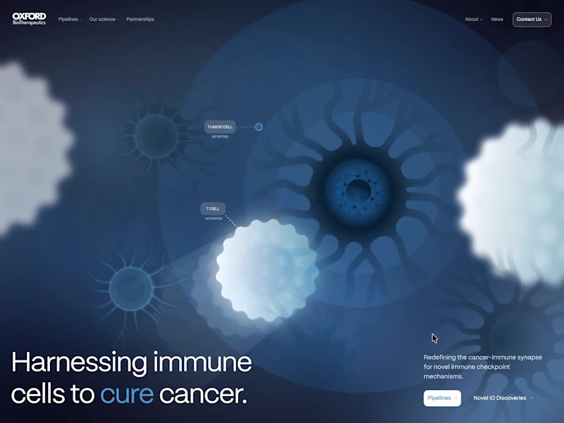 Cover image for Oxford BioTherapeutics is a biotechnology