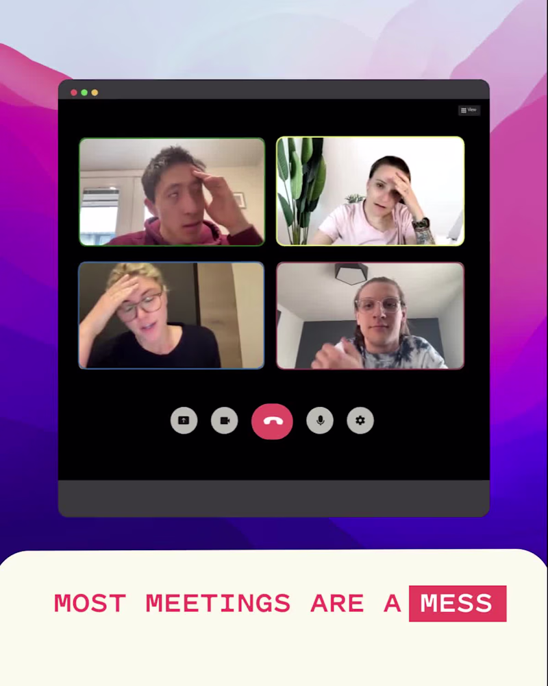 Cover image for Most Meetings Are a Mess — Hugo