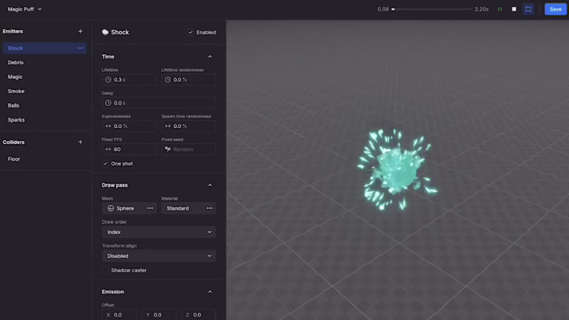 Cover image for Sprinkles • GPU particle system & editor