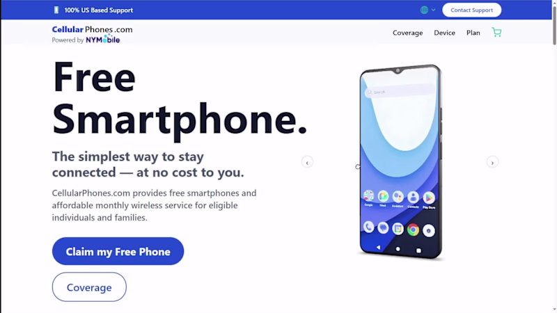 Cover image for Interactive 3D Phone Model for CellularPhones.com