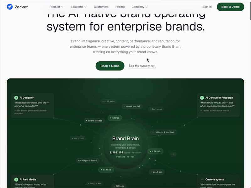 Cover image for Worked on Zocket, an AI-powered
