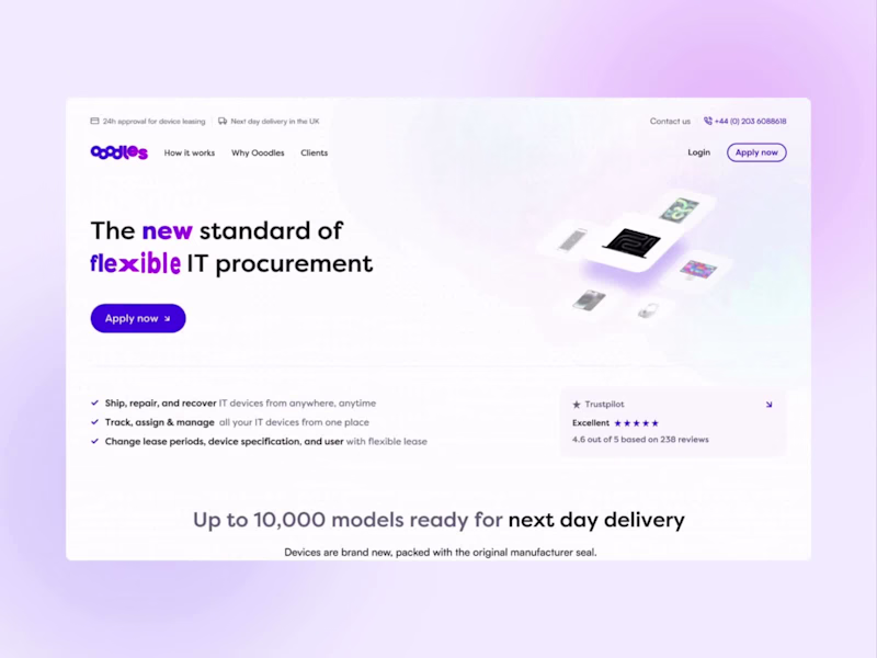 Cover image for Ooodles digital experience transformation