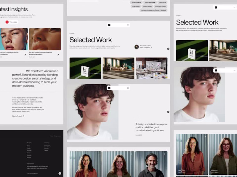 Cover image for Ecliptix, A Creative Studio Template