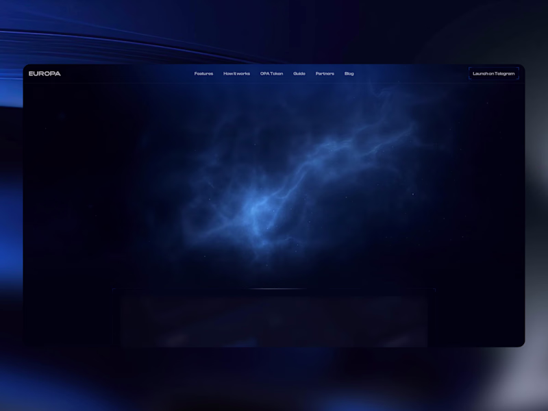 Cover image for Designing EUROPA: A Futuristic Crypto Platform