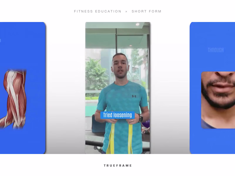 Cover image for Viral Fitness Education Short Form Videos