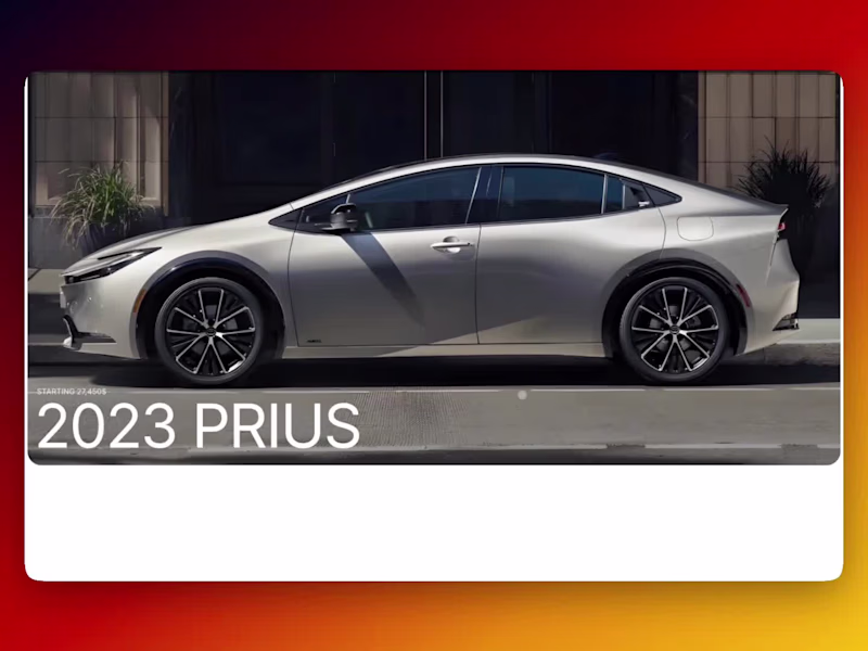 Cover image for Prius 2023 Webflow Concept Lender