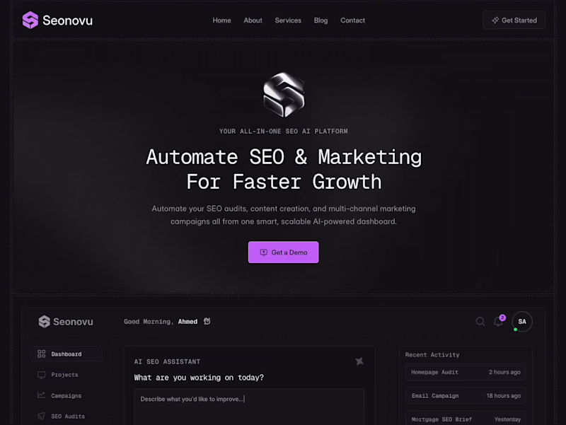 Cover image for Built for AI startups, SEO