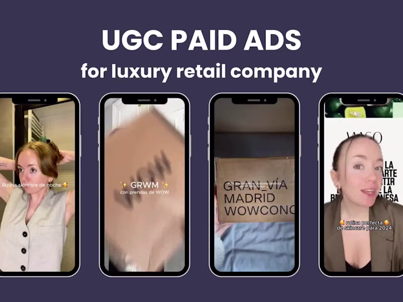 Cover image for UGC | Driving Awareness and Sales with UGC on TikTok