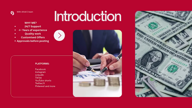 Cover image for social media manager and vartual assistant 