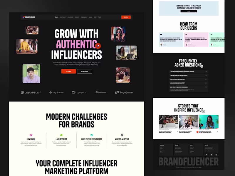 Cover image for Webflow Web Design & Development for a Marketing Company