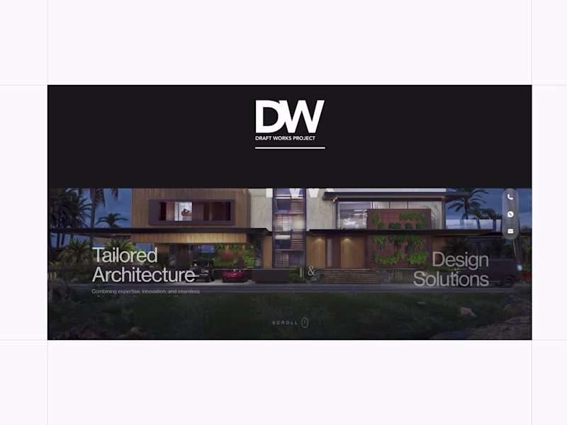 Cover image for Draftworks Project | Architecture Firm Web Design and Dev