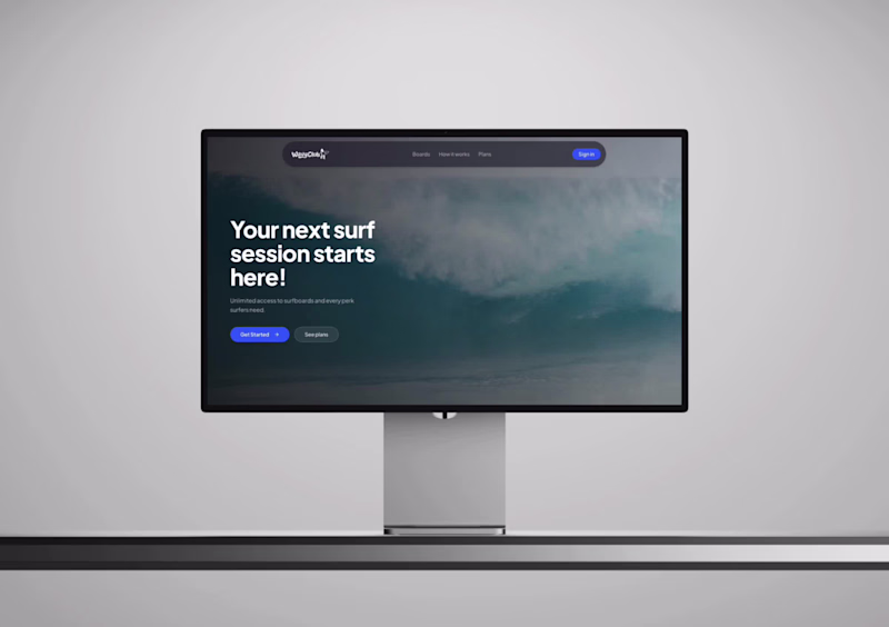 Cover image for WavyClub.
A surf board club reservation