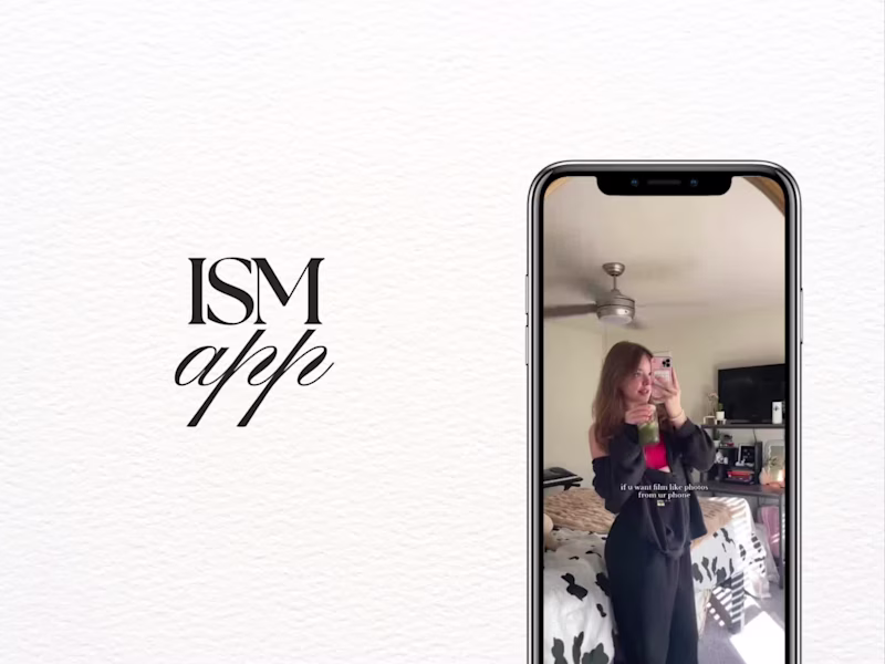 Cover image for ISM App TikTok Ad