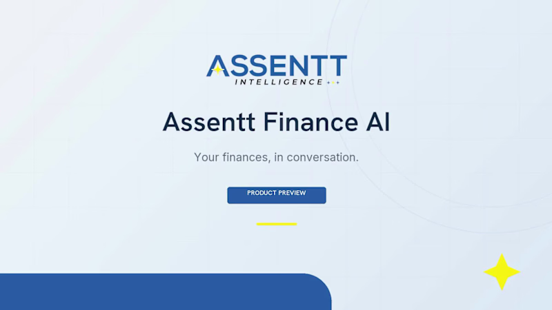 Cover image for Assentt Finance AI Agentic 
