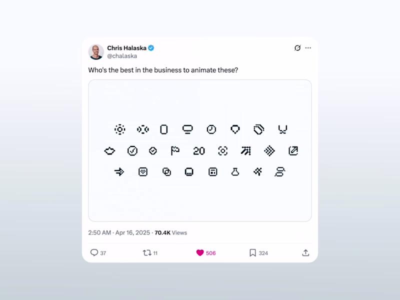 Cover image for Rive animated icons