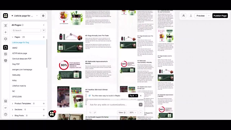 Cover image for The page was structured to