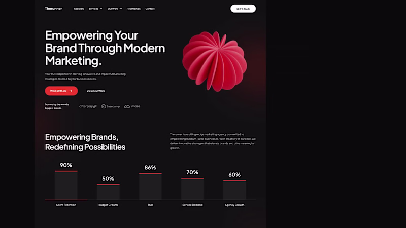 Cover image for Our Showreel, more information at Finetune (https://finetune...