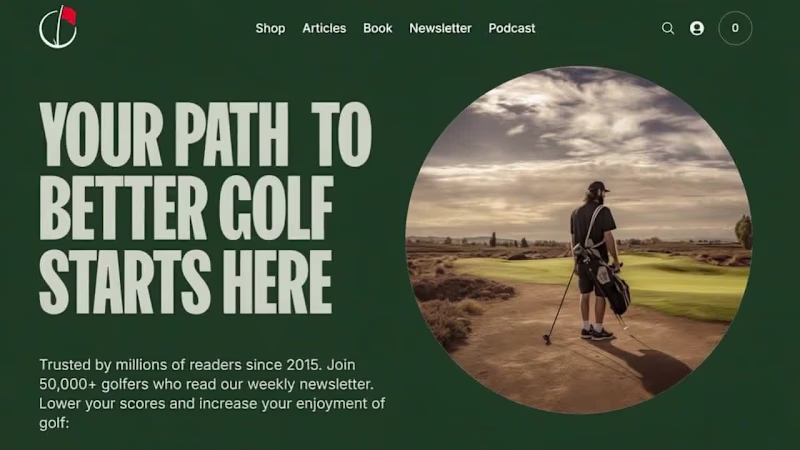 Cover image for Practical Golf is a premium