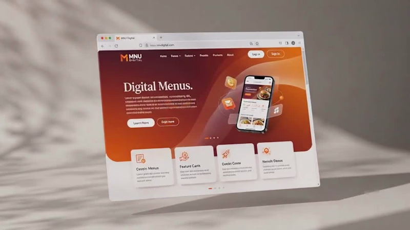 Cover image for MNU Digital SaaS Landing Page Design