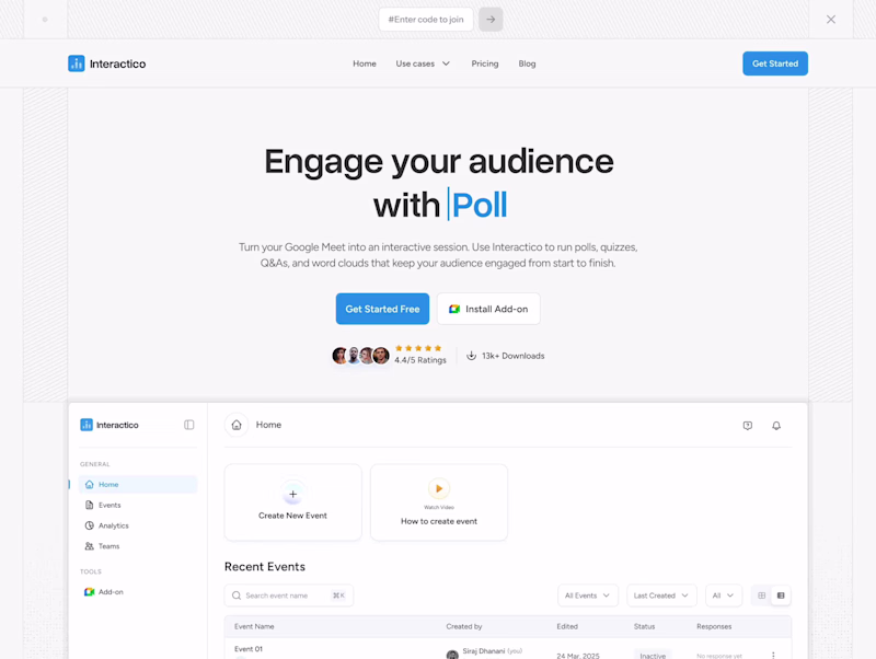 Cover image for Interactico - Website, Webapp and Plugin design