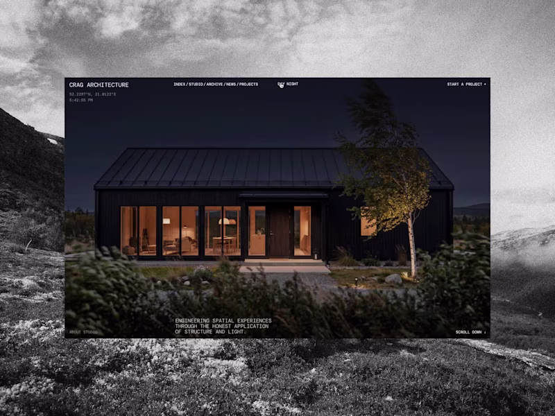 Cover image for CRAG — Architecture Studio Template