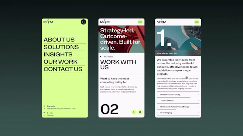 Cover image for Mahoney & Matthews, a human-centred consultancy 