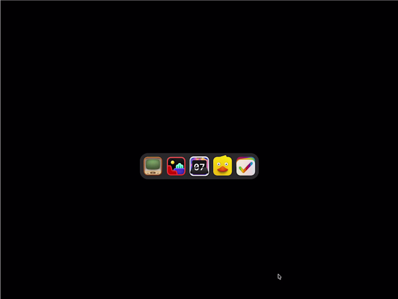 Cover image for Quick framer prototype for your dock, do you know which apps...