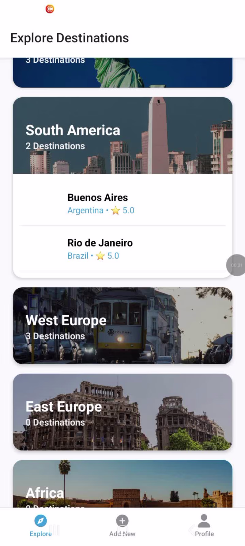 Cover image for Discover Momentum Travel: Mobile App for Travel Reviews & Di...