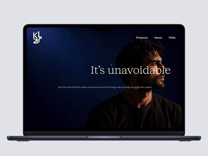 Cover image for KLAR — a men's wellness