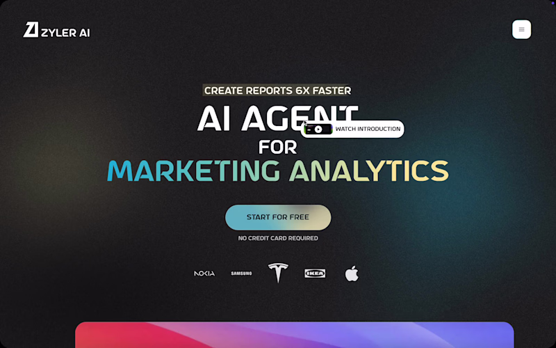 Cover image for Zyler.ai Landing Page Redesign