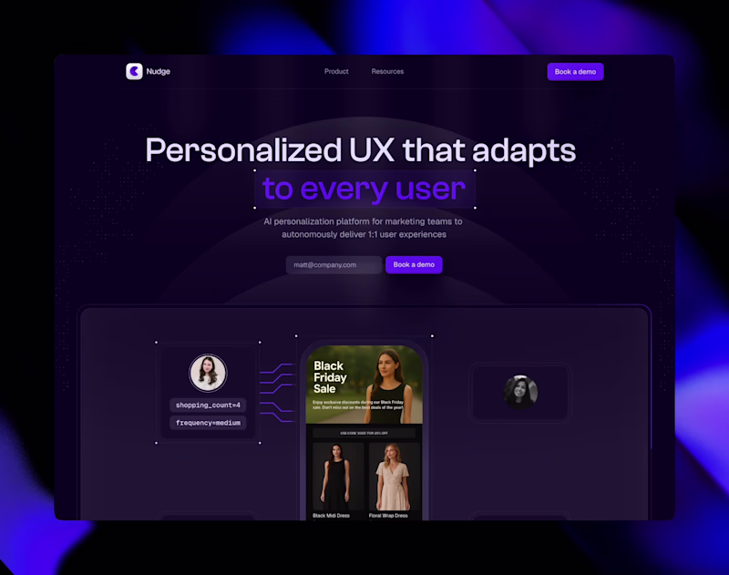 Cover image for Nudge - Website Design and Development